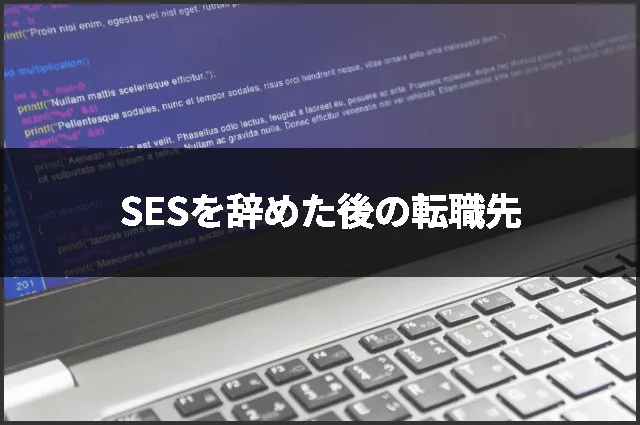 SESを辞めた後の転職先